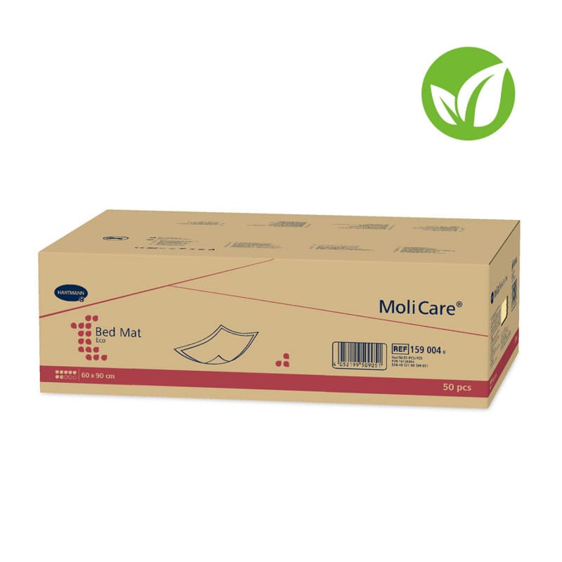 MoliCare Bed Mat Eco 7 kvapiek, 60 x 90 cm (50 ks)  - Absorpčné podložky