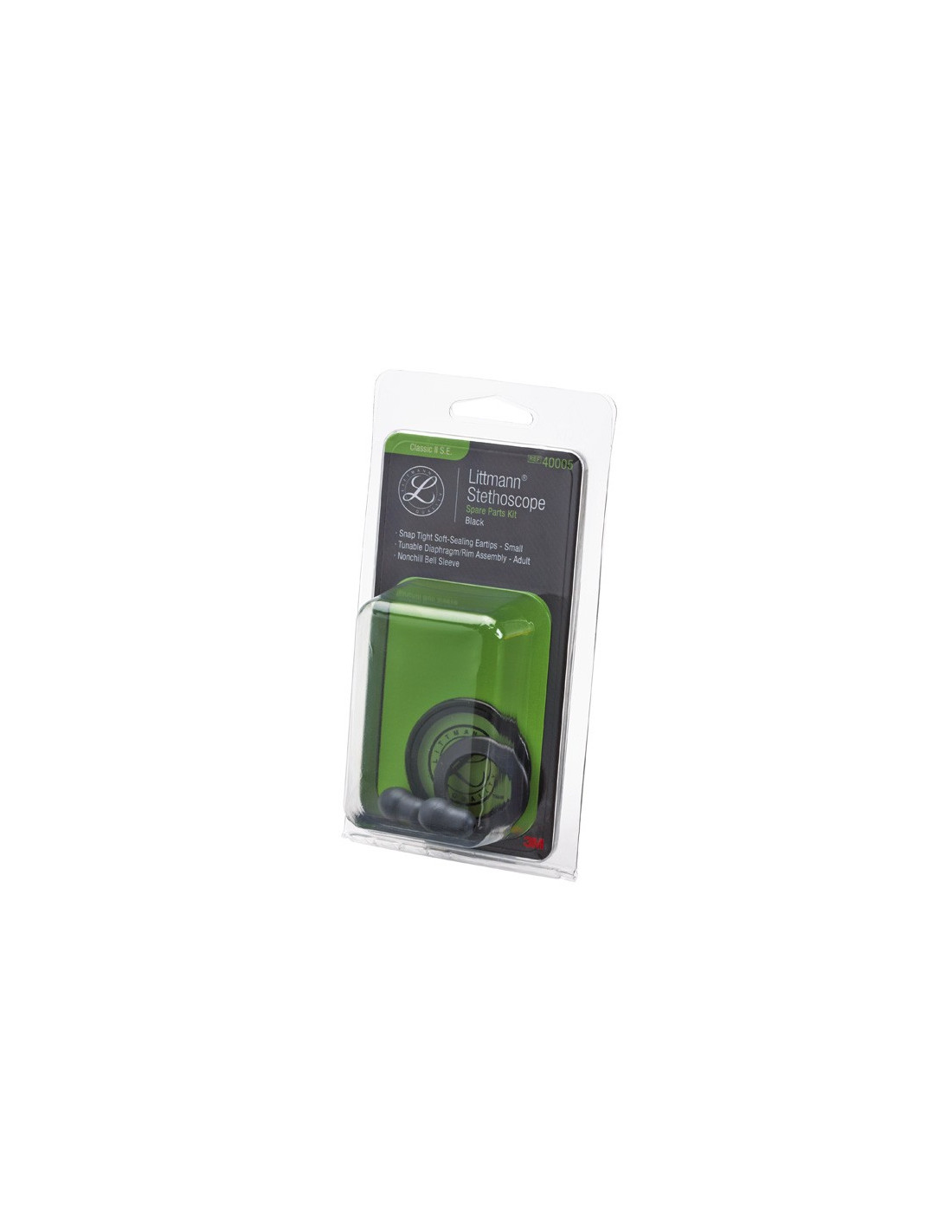 Náhradná sada : 3M Littmann pre Master Cardiology, čierna farba