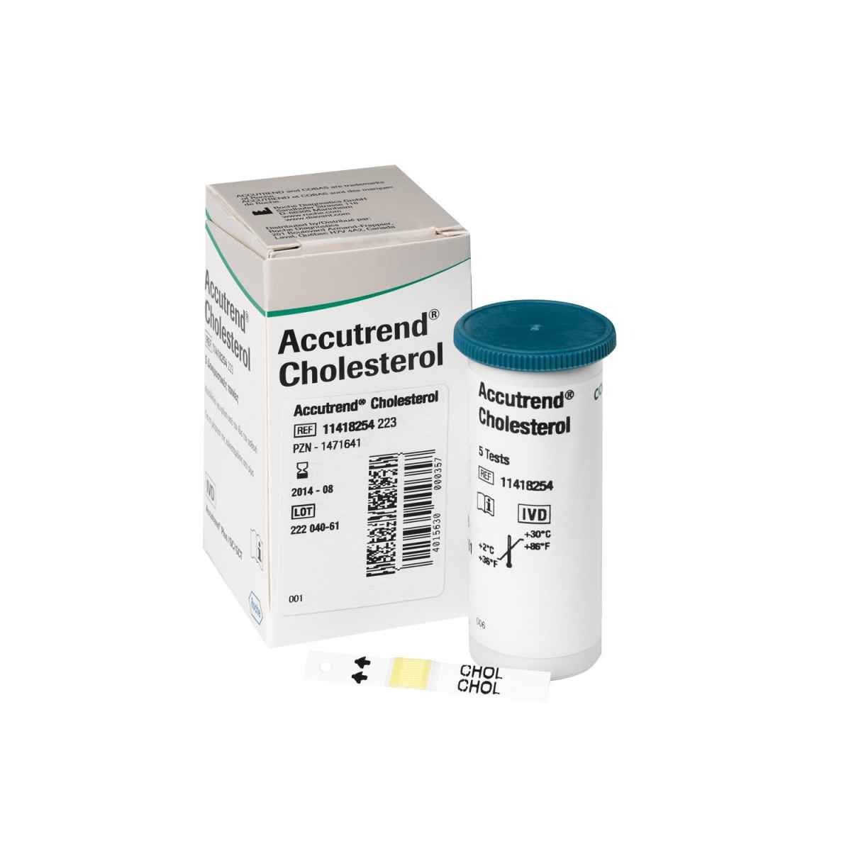 Accutrend Plus Prúžky Cholesterol