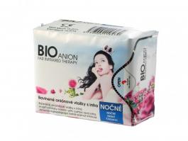 BIO Anionové vložky Nočné 8 ks v balení x 10 balení 