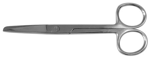 Nožnice rovné, hrotnato-tupé 14 cm