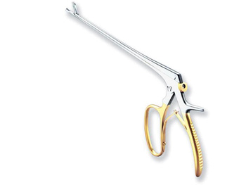 Kliešte pre biopsiu, rovné - extra dlhé, Kevorkian - 25 cm - Gold Line