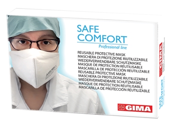 FP5 SAFECOMFORT / 5-vrstvový profesionálny respirátor - (Viacnásobne použiteľný)