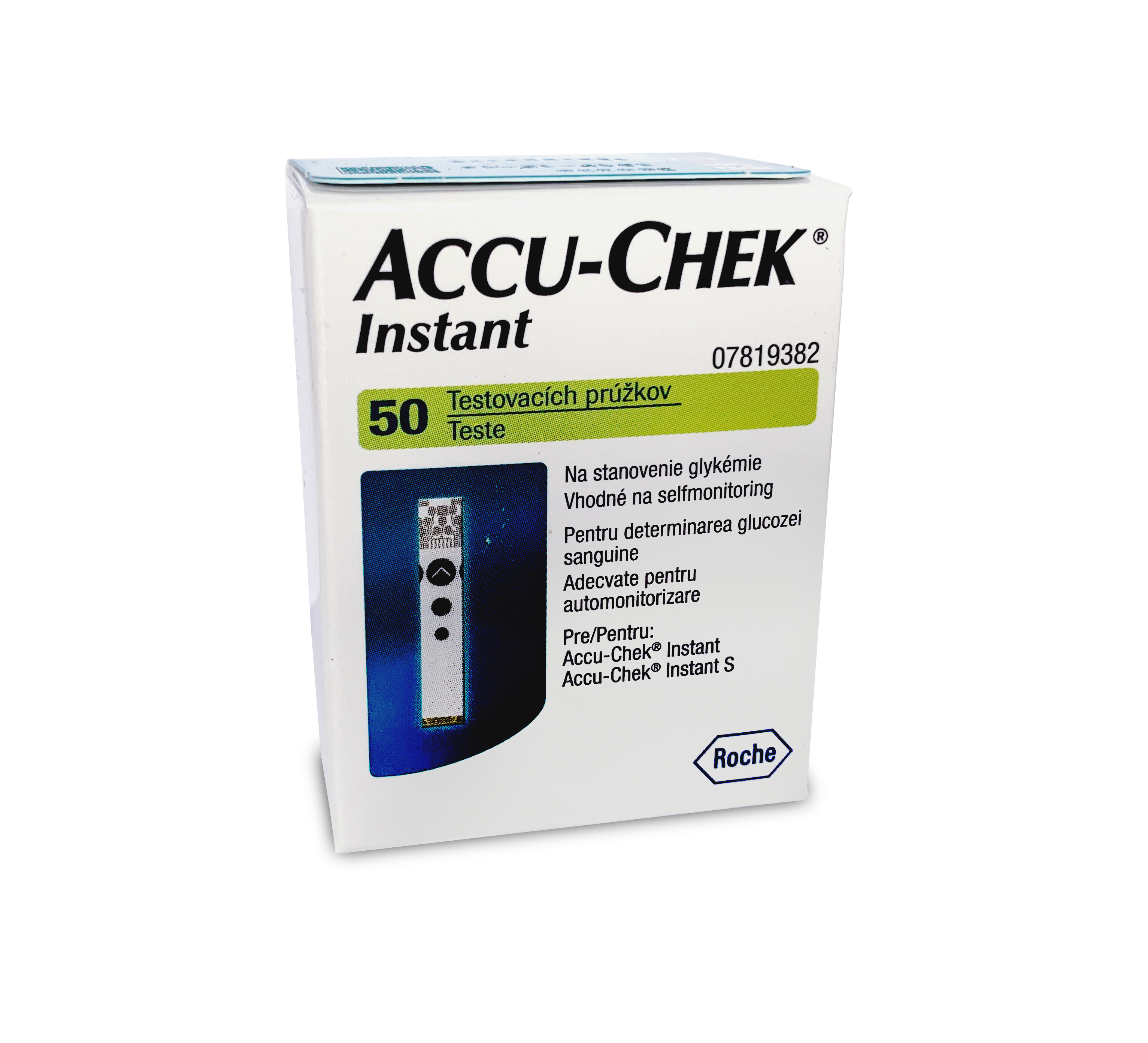 Testovacie prúžky Accu-Chek Instant, 50 kusov