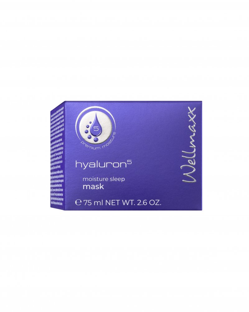 Wellmaxx Hyaluron5 moisture sleep mask zlvhčujúca nočná maska 75ml