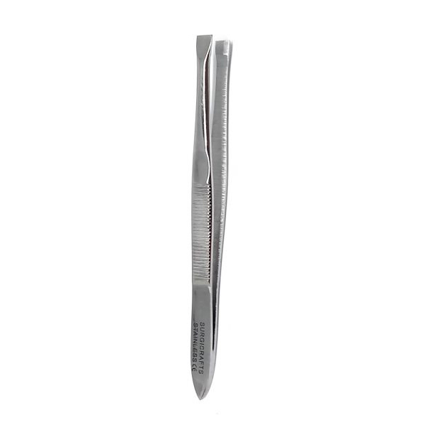 Pinzeta kozmetická rovná hrana 9 cm