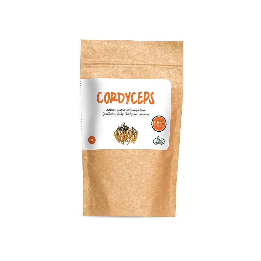 CORDYCEPS Sinensis 100% mycélium prášok 50g