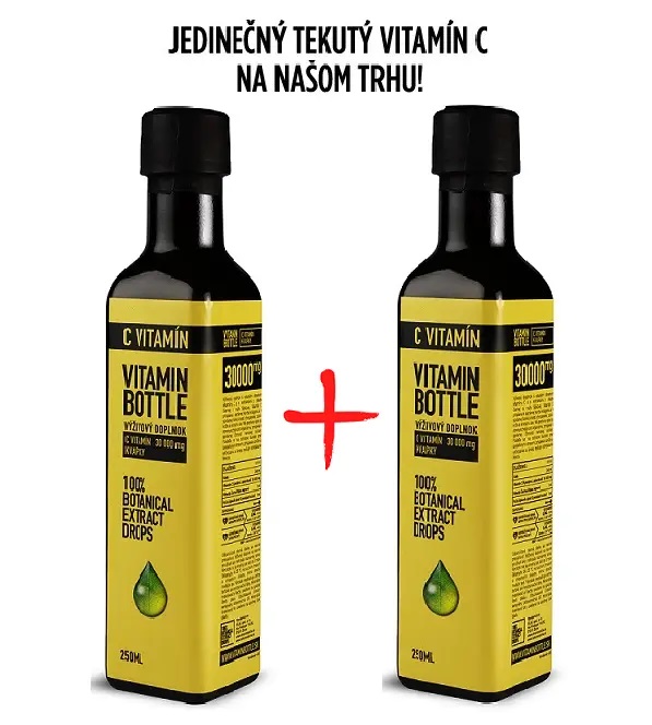 VitaminBottle Tekutý vitamín C 30 000 mg, 250 ml