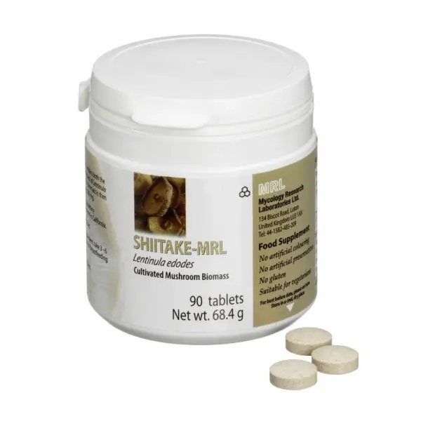 SHIITAKE 90 tab. po 500 mg sušenej huby 