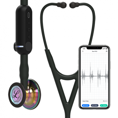 3M Littmann CORE Digital Fonendoskop, Rainbow Mirror Finish - 8572