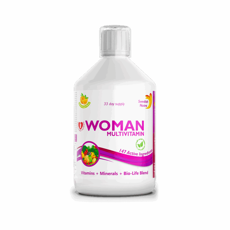 Swedish Nutra WOMAN MULTIVITAMIN s jedinečným zložením pre ženy 500 ml