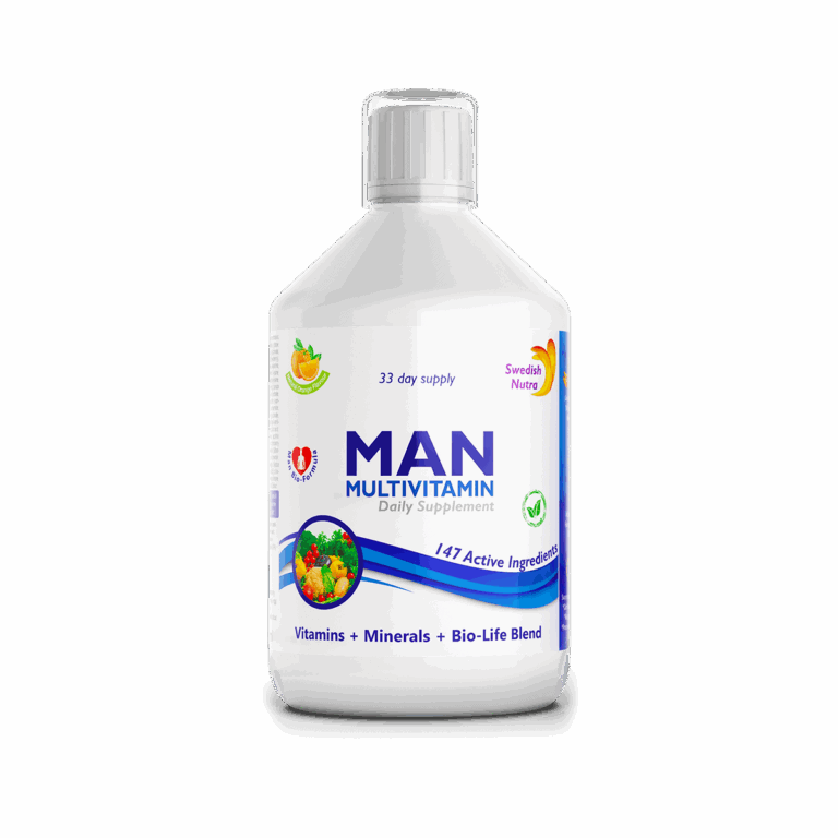 Swedish Nutra MAN MULTIVITAMIN s jedinečným zložením pre mužov 500 ml