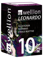 Testovacie prúžky Wellion LEONARDO KET, 10ks - (na meranie ketónov)