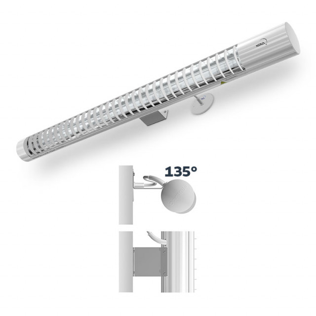 PROLUX G® K55W, 135° sklon, uchytenie na stenu / strop