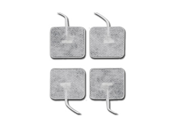 Gélové elektródy 40 x 40 mm – s káblikom (balenie 4 ks)