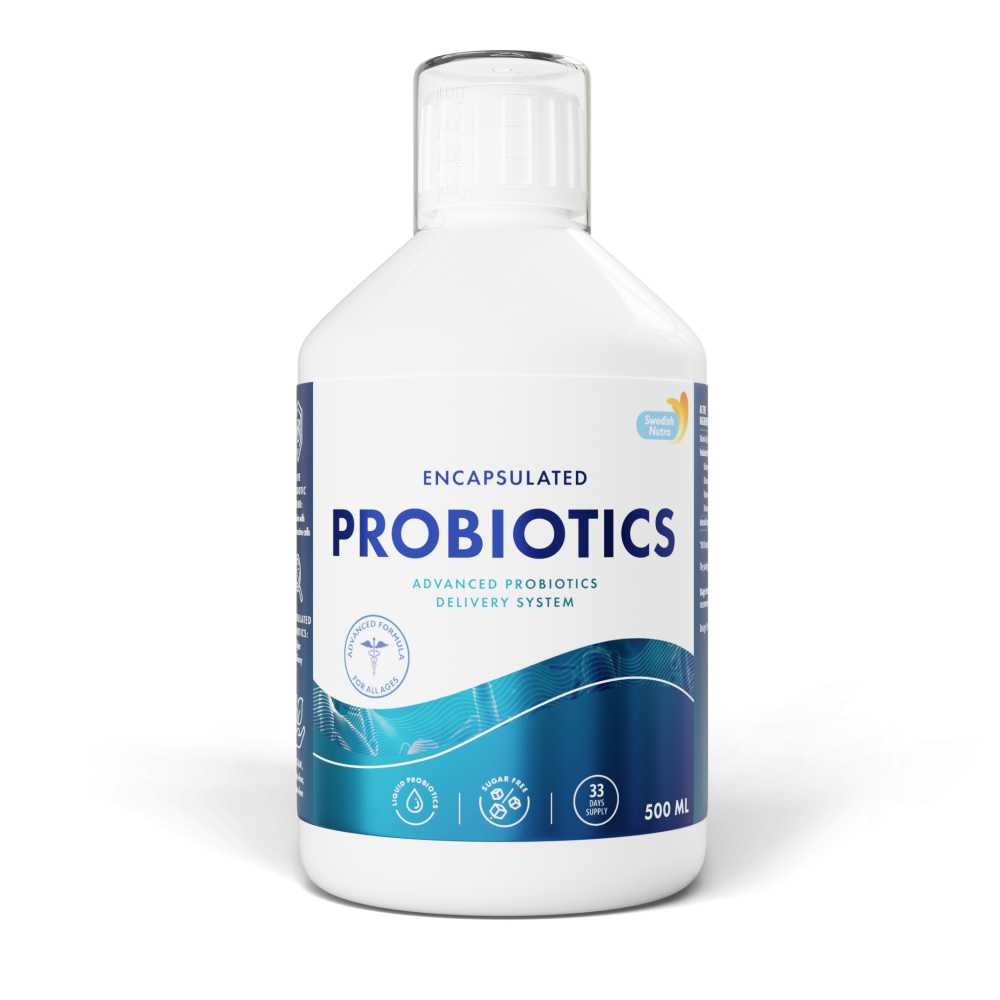 Swedish Nutra Mikro-zapuzdrené probiotiká 10mld 500ml