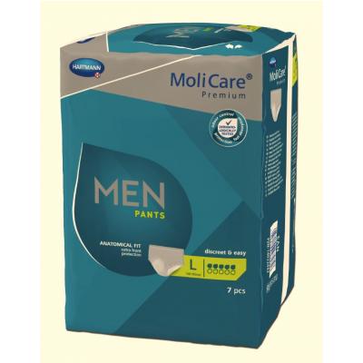 MoliCare Premium Men Pants,veľkosť L, 5 kvapiek - Inkontinenčné pánske nohavičky