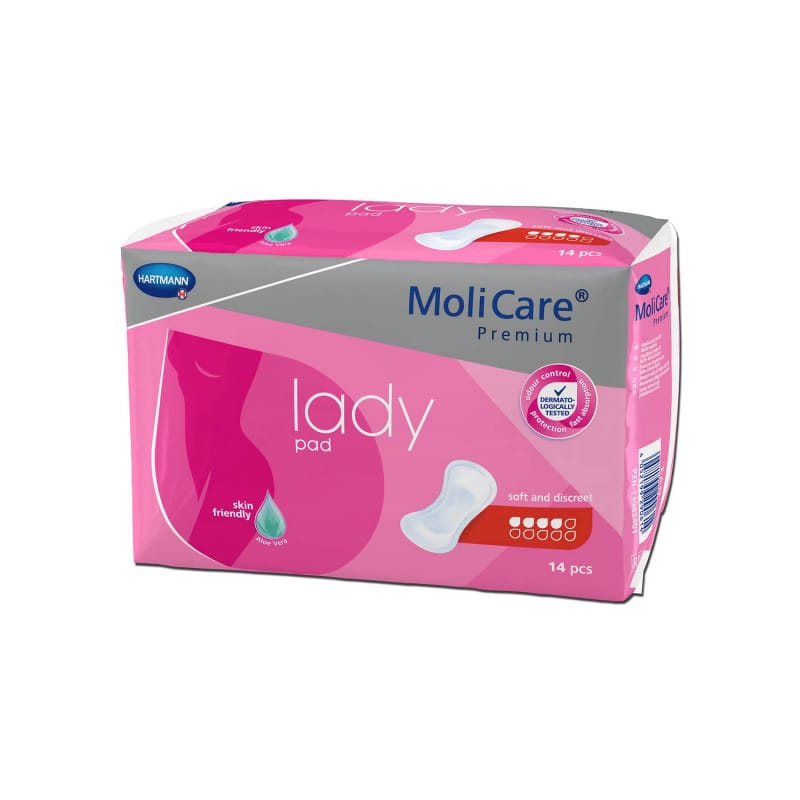 MoliCare® Premium lady pad, 4 kvapky  - Inkontinenčné dámske vložky, 12 ks