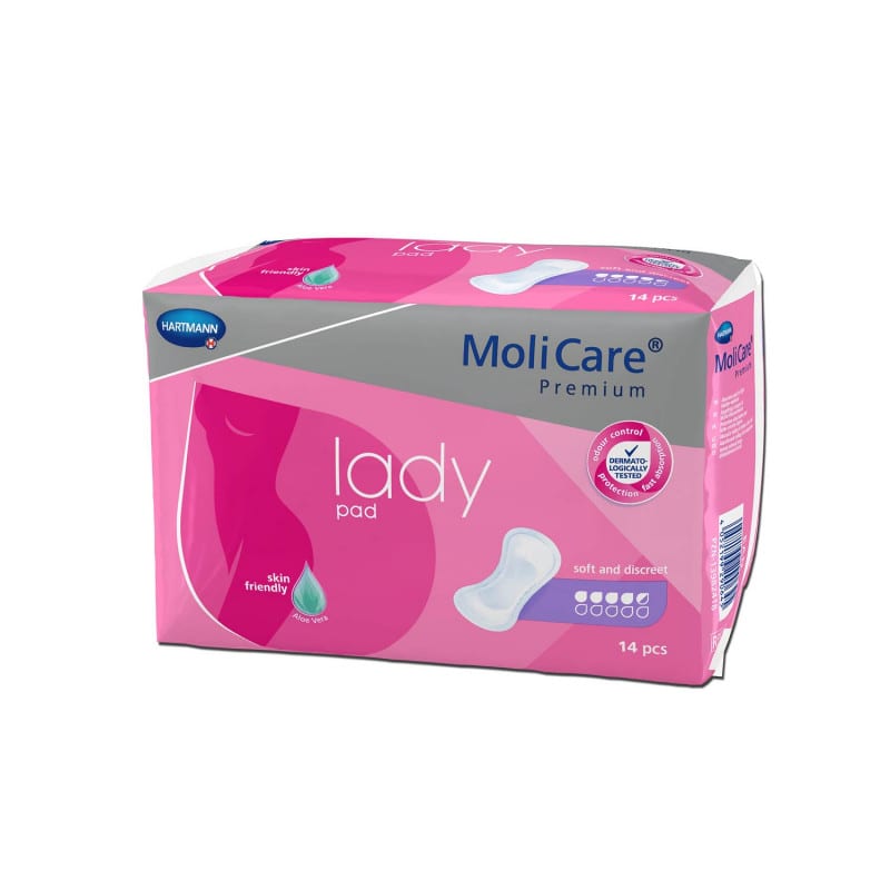 MoliCare® Premium lady pad, 4,5 kvapiek  - Inkontinenčné dámske vložky, 12 ks