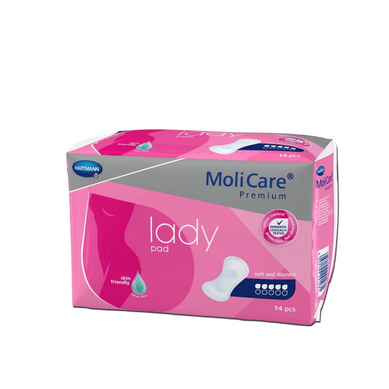 MoliCare® Premium lady pad, 5 kvapiek  - Inkontinenčné dámske vložky, 12 ks