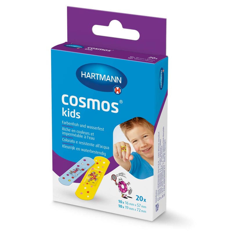 Cosmos Detská náplasť na rany, 2 veľkosti, 20ks