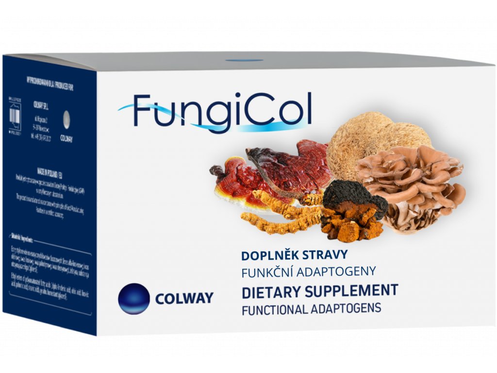 FungiCol - výťažky z húb 60 kps