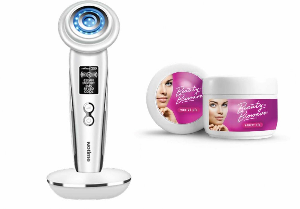 BeautyBiowave Mikroprúdová a rádiofrekvenčná žehlička proti vráskam No Time 30+r.