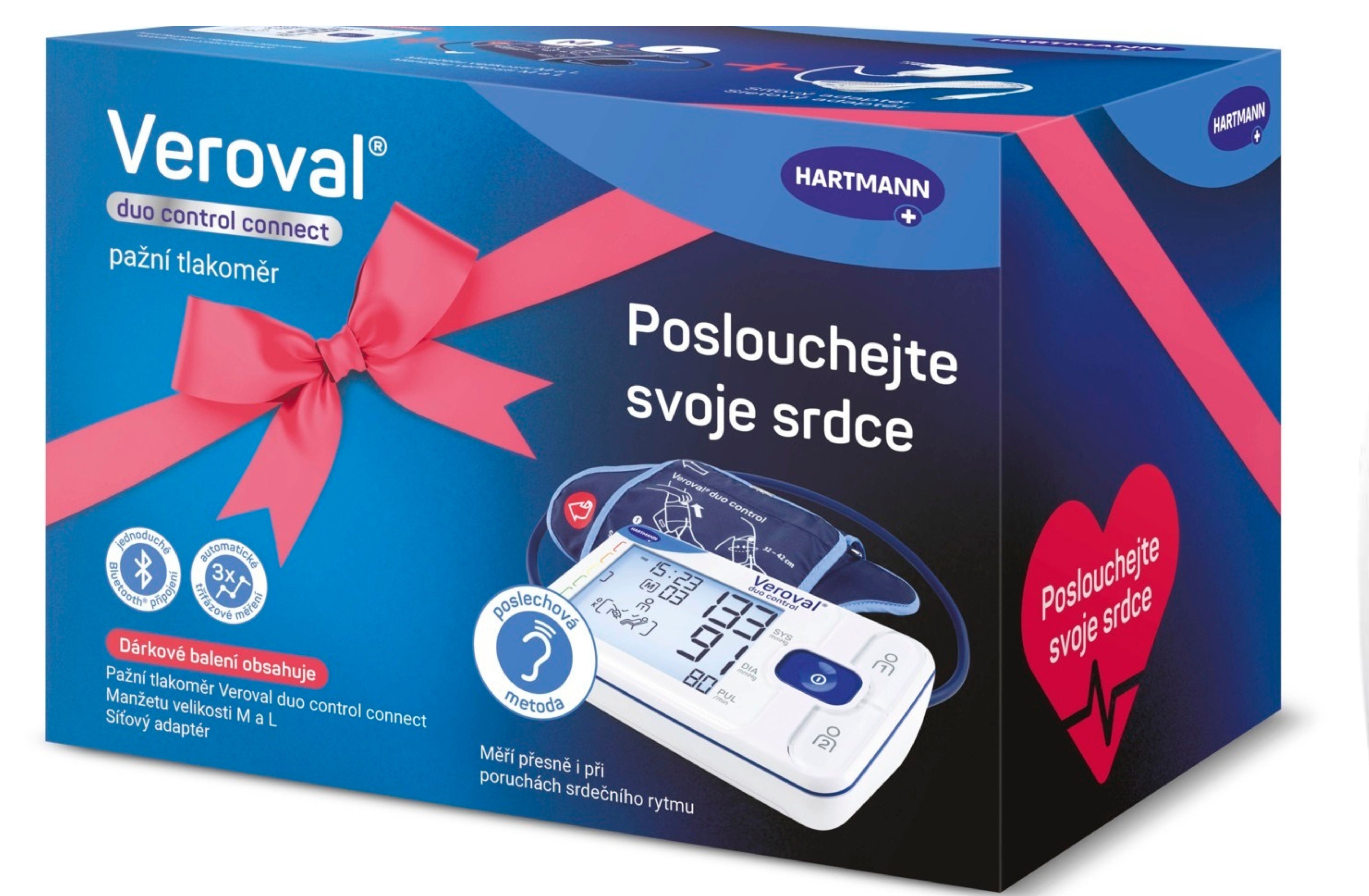 Veroval Duo Control Connect - Darčekové balenie 