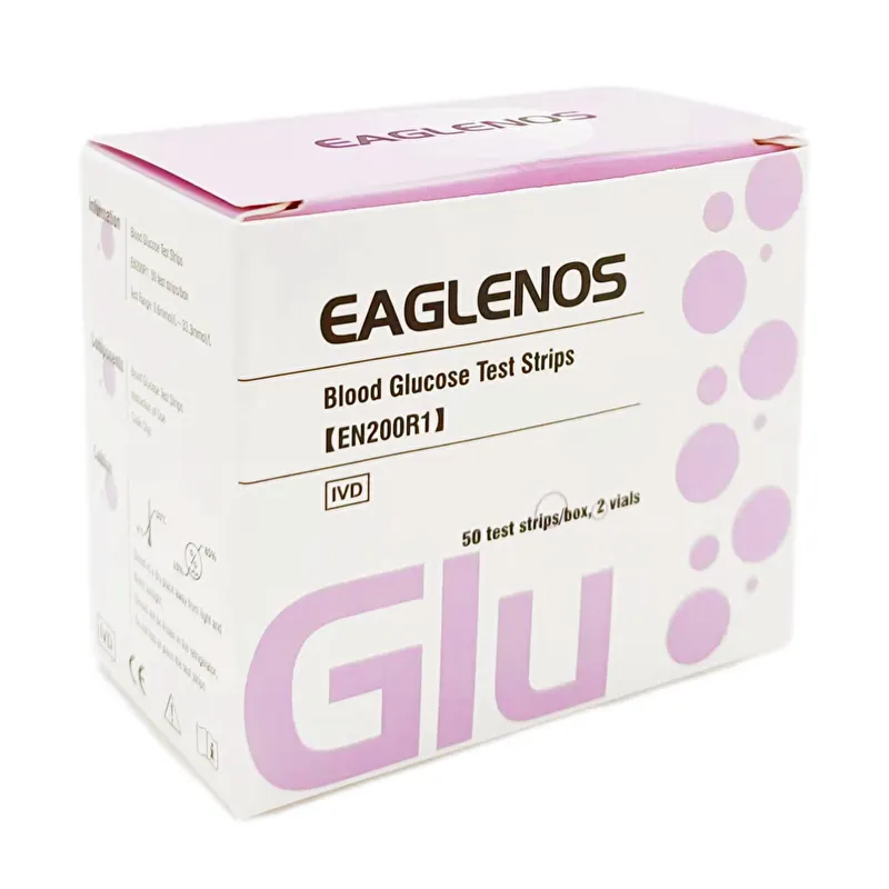 Glukózové testovacie prúžky Eaglenos 50ks