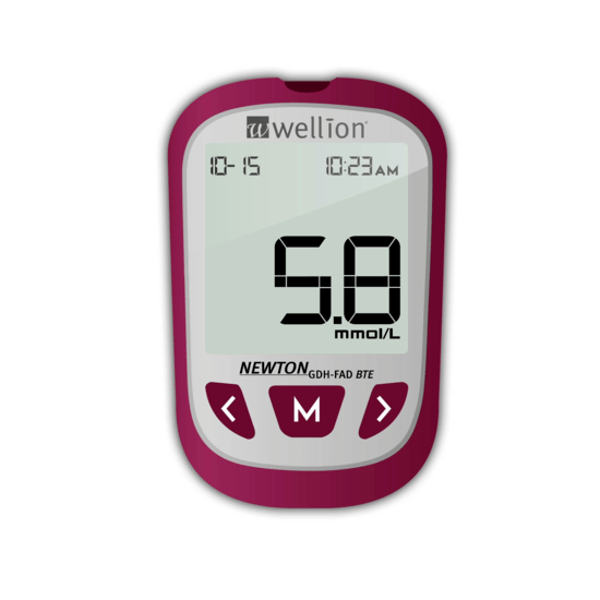 Glukomer Wellion NEWTON GDH-FAD 