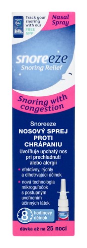 Sprej do nosa proti chrápaniu Snoreeze 10 ml