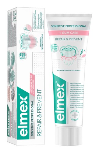 Elmex Sensitive zubná pasta Professional Repair & Prevent 75ml