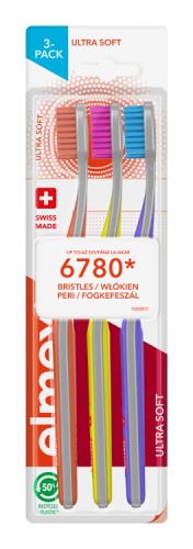 Elmex Caries Protection zubná kefka ULTRA SOFT 3ks