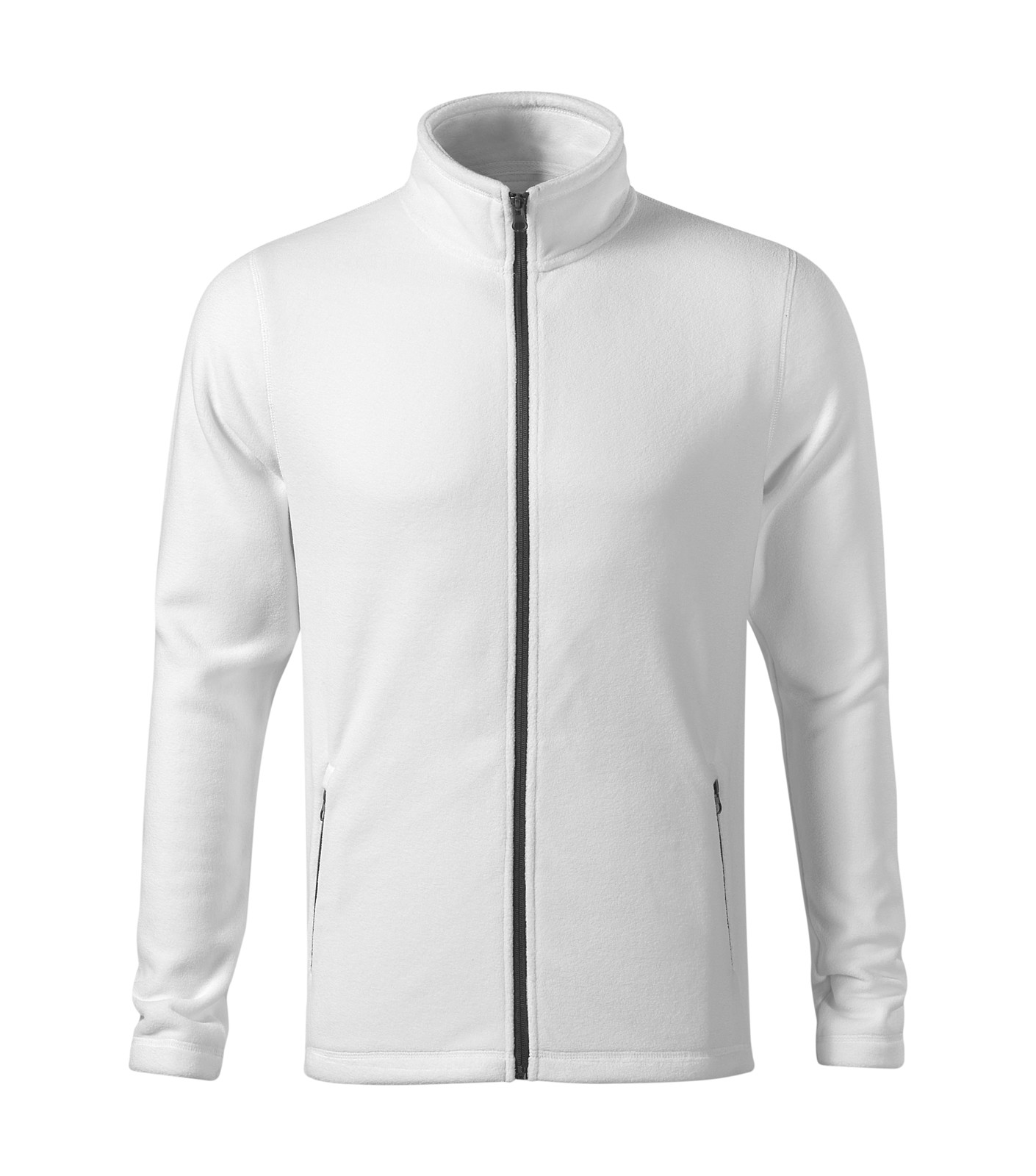 Pánska zdravotnícka mikina - Micro fleece, biela