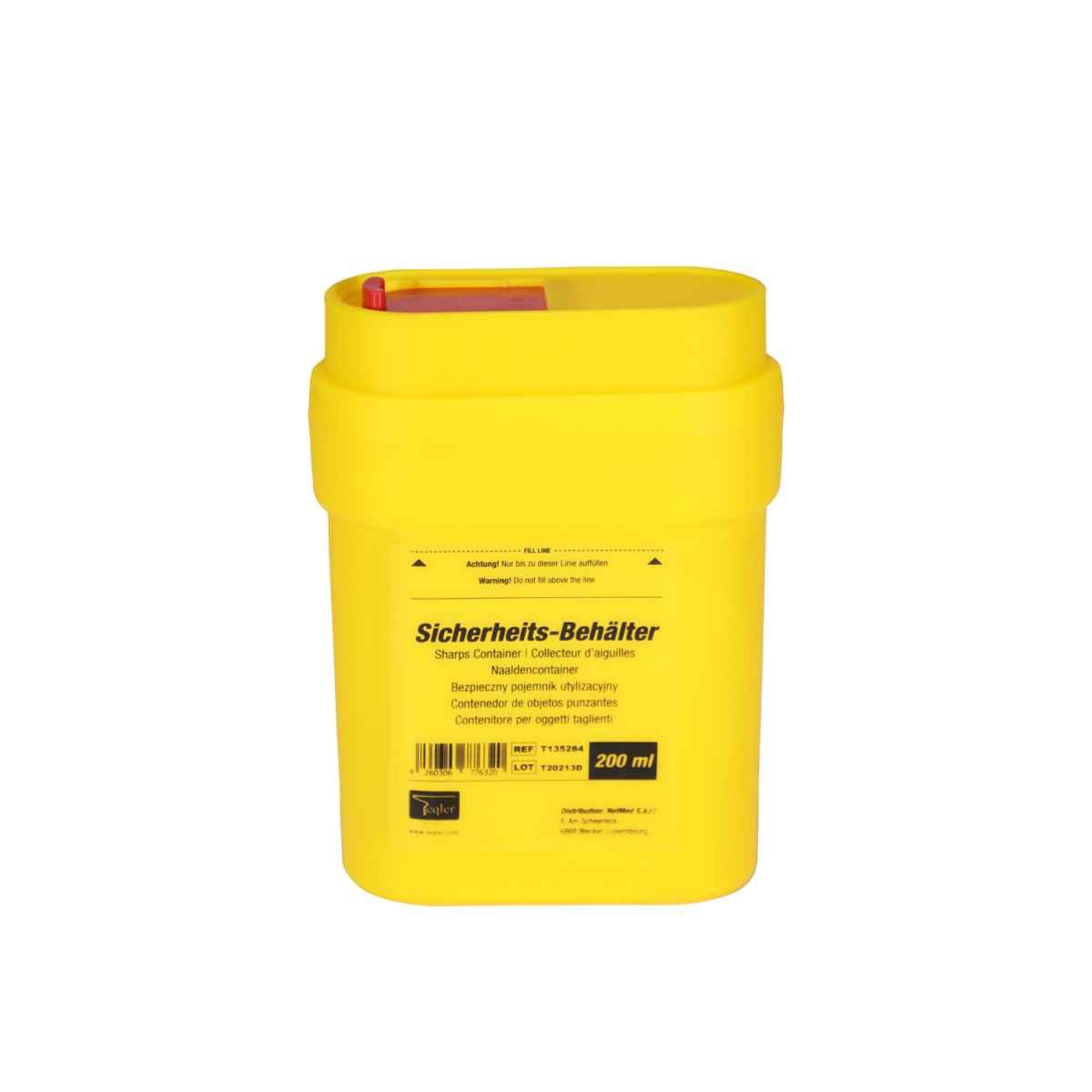 Odpadová nádoba na ostré predmety, 200 ml