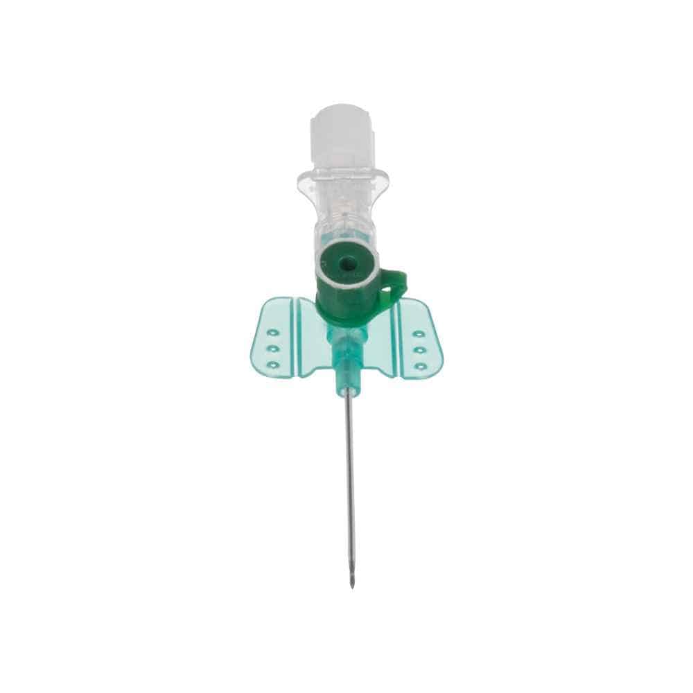 B. Braun kanyla s portom Vasofix 18G 1,3 x 33 mm, zeleno-biela (1 ks)