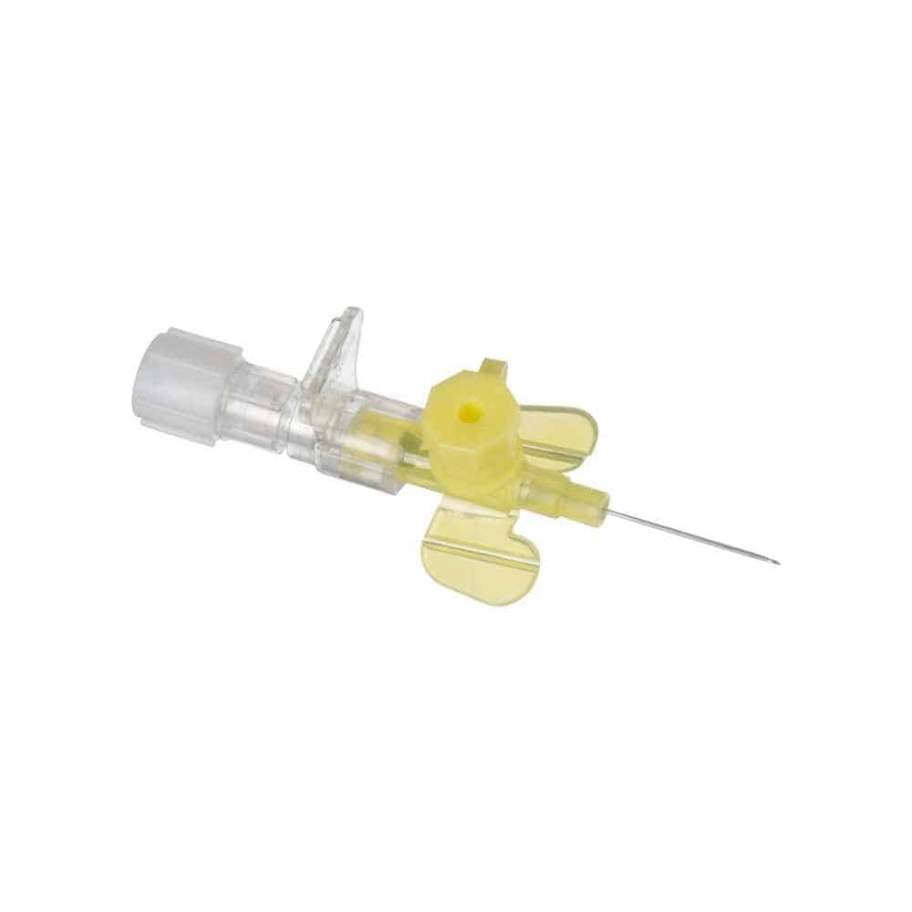 B. Braun kanyla s portom Vasofix  24G 0,7 x 19 mm, žltá