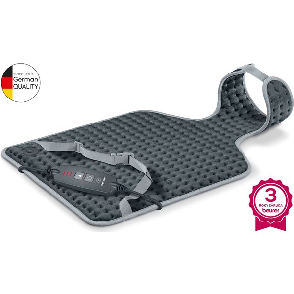 Vyhrievacia podložka na plecia a chrbát Beurer 64 Cosy Grey
