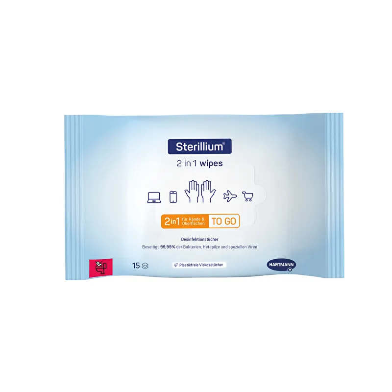 Sterillium® 2v1 - Dezinfekčné obrúsky na ruky