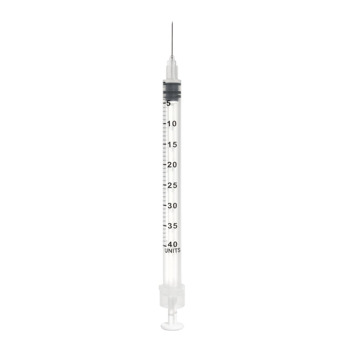 Inzulínová striekačka s ihlou Teqler 1 ml U-40, 0,33 x 13 mm (29G x 1/2"), 100 ks
