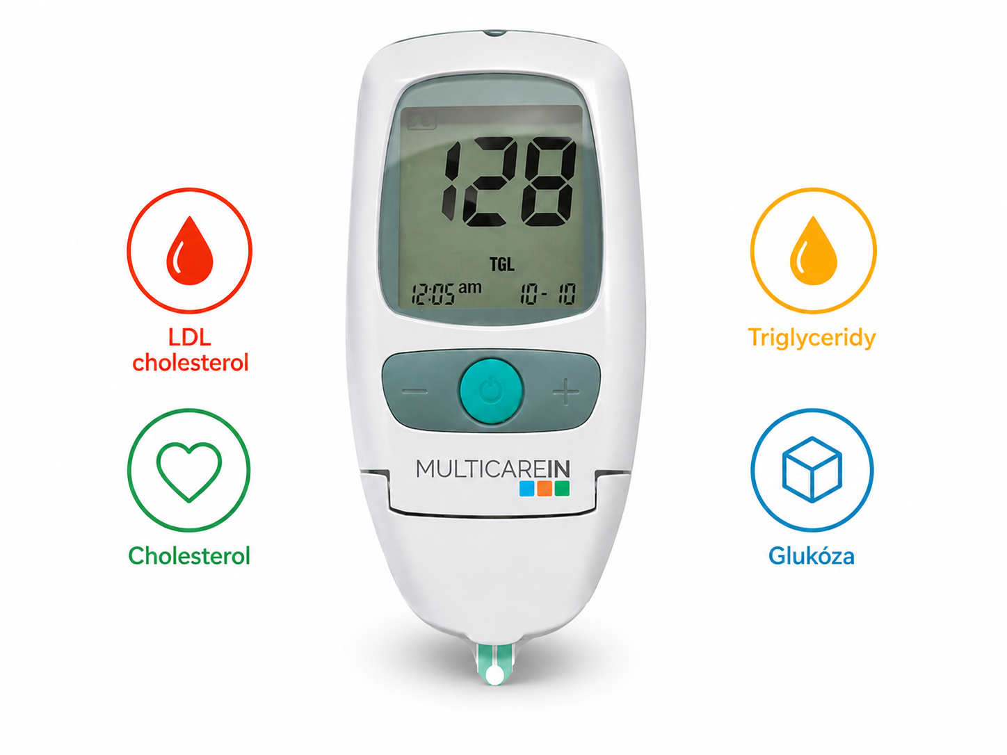 Cholesterol Meter MultiCare IN PRO (GLU, LDL, CHOL, TRIG)
