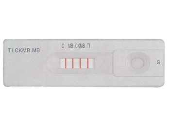 Test srdcových markerov – 3 parametre (CK-MB, troponín, myoglobín), 20 kusov