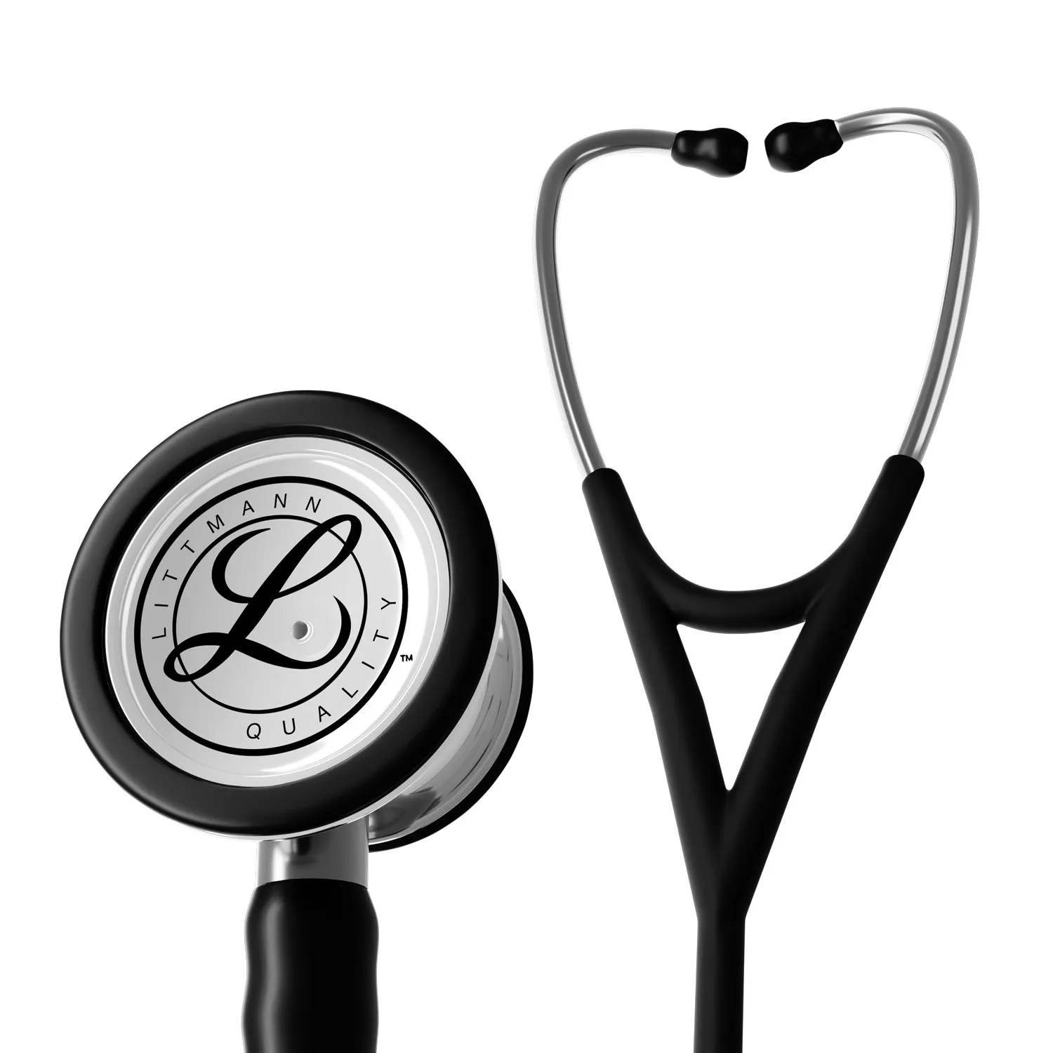 3M Littmann Cardiology IV : Black, Satin Finish - 6177C