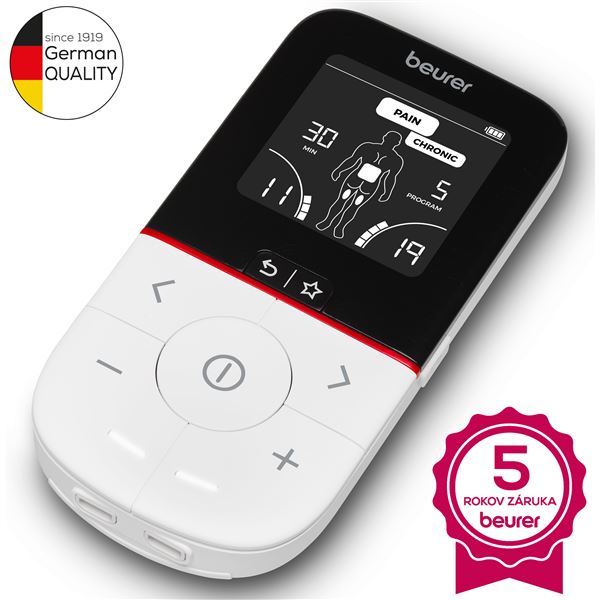 Digitálny elektrostimulátor TENS/EMS Beurer EM 56