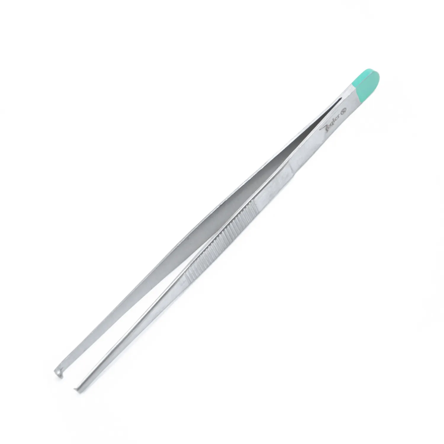 Jednorazová štandardná chirurgická pinzeta, 1×2 zuby, 140 mm, kovová, 20 ks