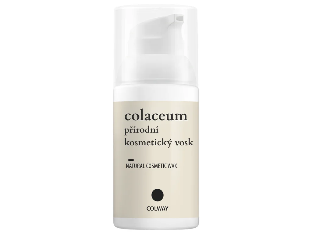 COLACEUM – 100 % prírodný kozmetický vosk so živým kolagénom a konopným olejom CBD.