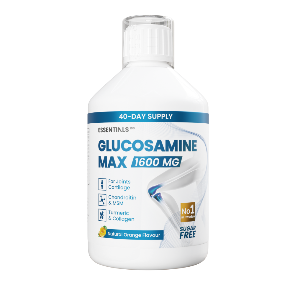 Swedish Nutra Essentials Glucosamine MAX 1,600mg + collagen 500mg