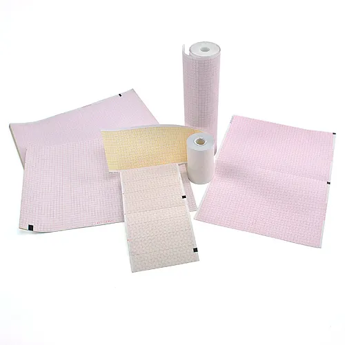 ZOLL EKG papier, 90 × 90 mm, skladaný, 200 listov