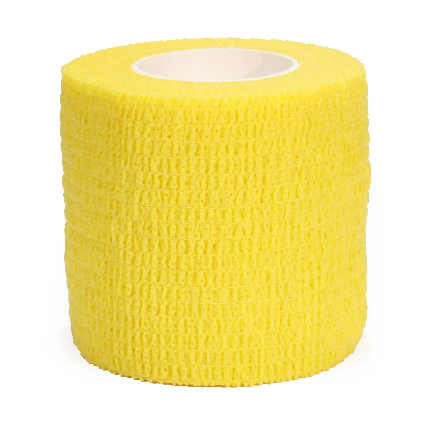 Samolepiaca elastická bandáž pre zvieratá, žltá farba, 5,0 cm x 4,5 m 