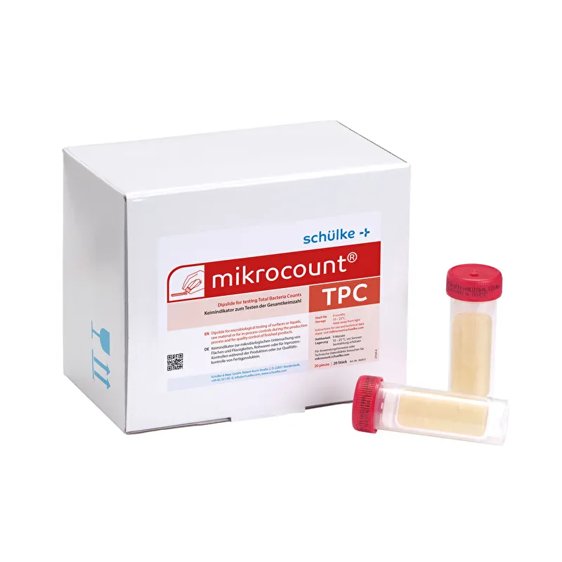 Schülke mikrocount® TPC – kultivačné doštičky na stanovenie celkového počtu baktérií, 20 ks
